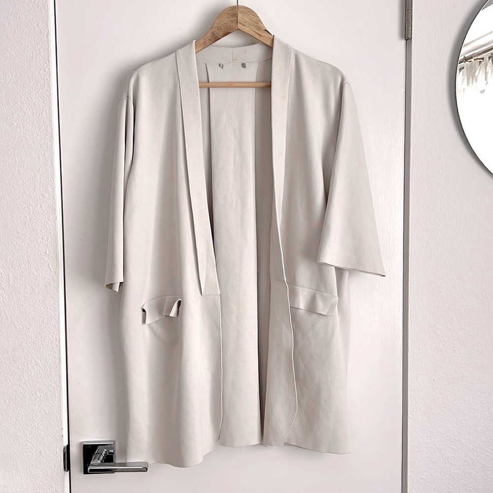 COS Cream Women's Cardigan